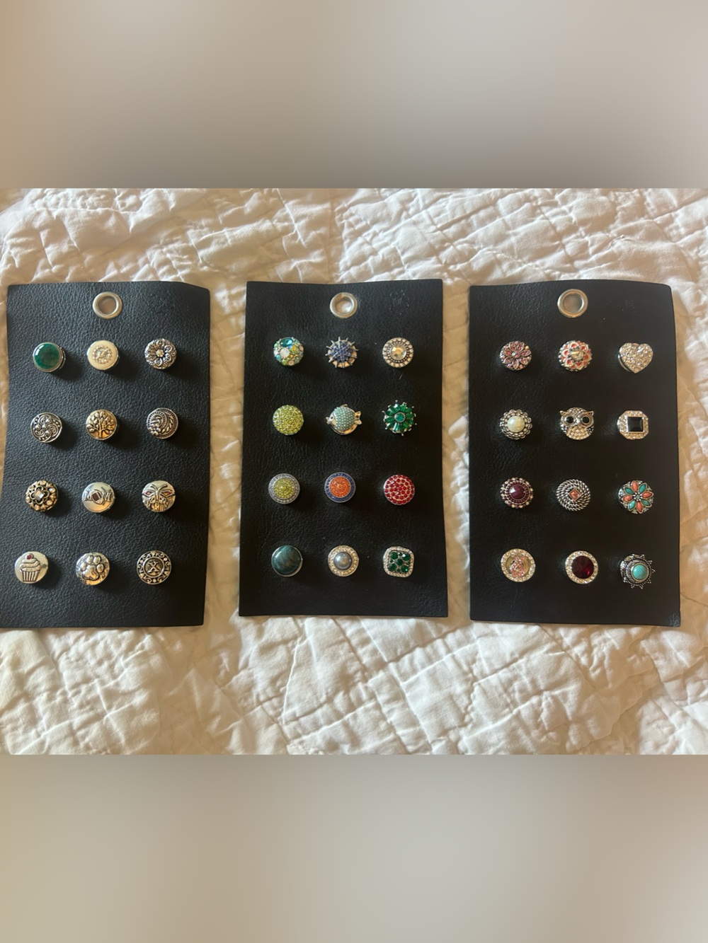 Magnolia and Vine snap jewelry